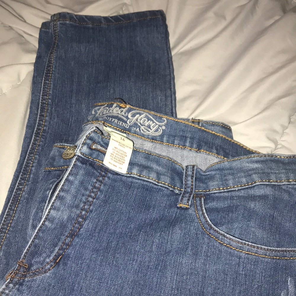 Faded Glory Crop Jeans